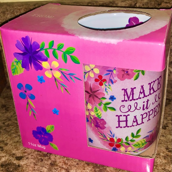 🌺 MOTIVATIONAL COFFEE MUG IN BOX 🌺 - Picture 2 of 11